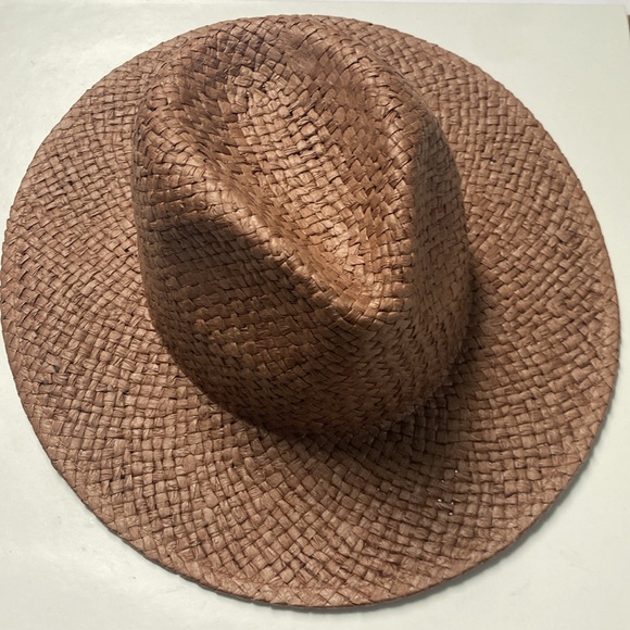 Madewell Brown Straw Hat NWT - Picture 2 of 3